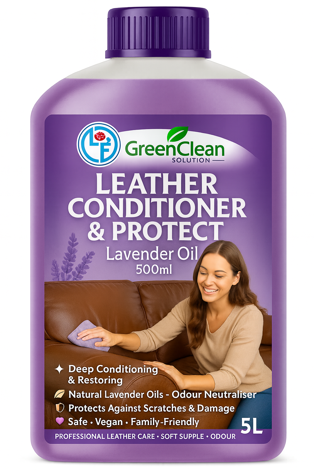 Leather Condition & Protect Lavender Oil 500ml
